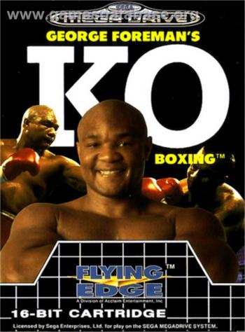 Cover George Foreman's KO Boxing for Genesis - Mega Drive